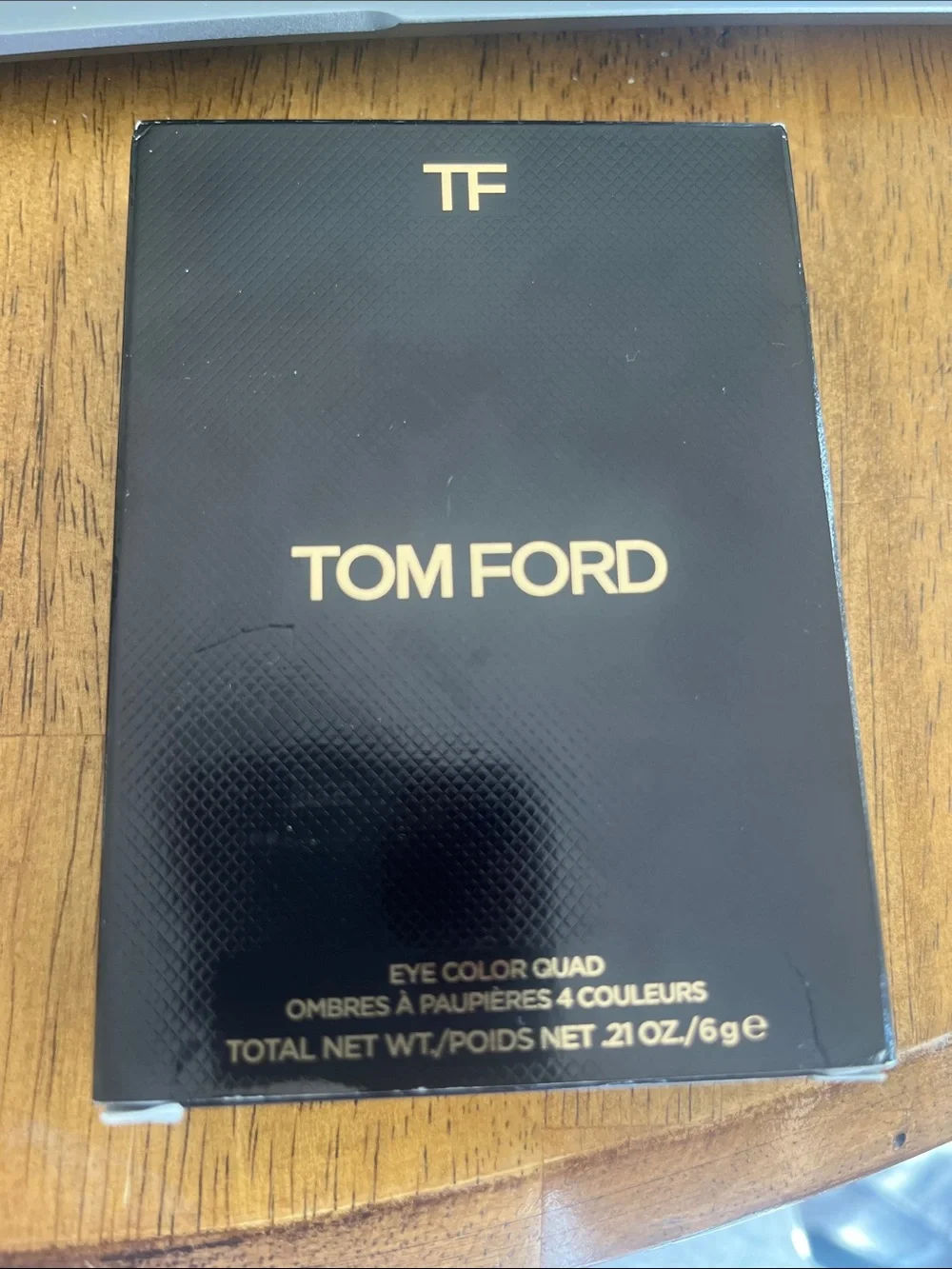 Tom Ford Black & Gold Eye Color Quad Compact